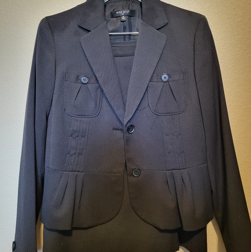 Nine West Blazer/Skirt Suit- 2 Pieces